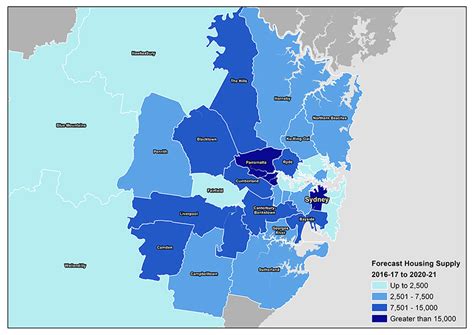 11 east sydney / northwestern sydney. Sydney Forecast to Build 180,000 Houses in Next 5 Years - Build Sydney