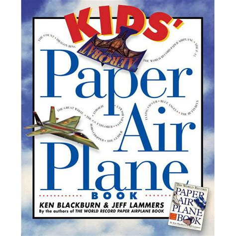 Kids Paper Airplane Book Paperback