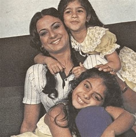 Mother Tanuja And Daughters Kajol And Tanisha A Picture Perfect