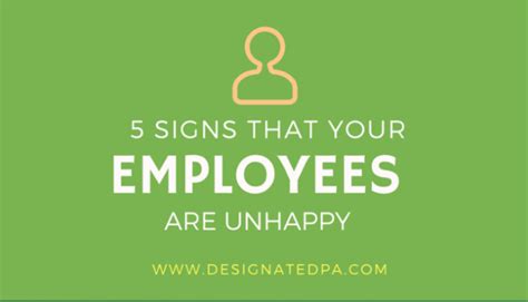 5 Signs That Your Employees Are Unhappy