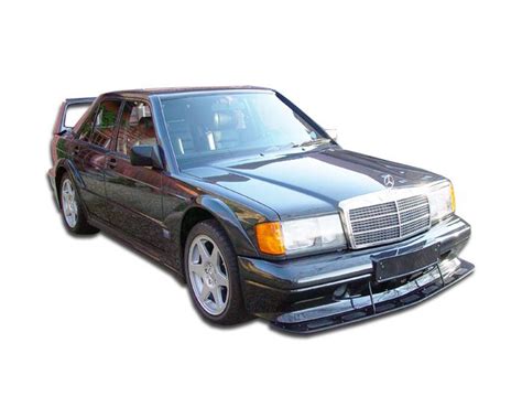 1984 1993 Mercedes 190 W201 Duraflex Evo 2 Wide Body Front Bumper Cover