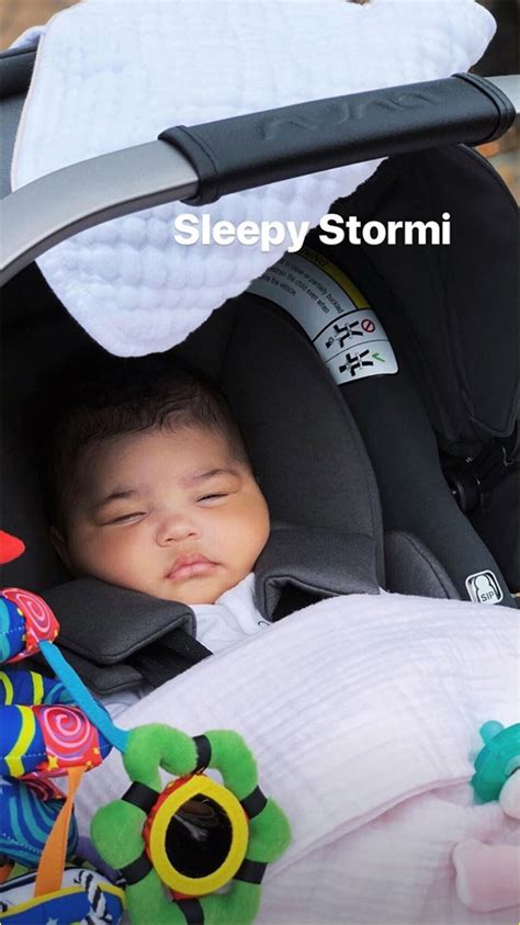 Kylie jenner shares sweet new shots of stormi. Kylie Jenner Shares New Photos of 'Sleepy' Daughter Stormi ...