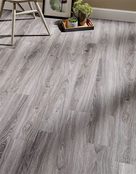 Florence Click Grey Oak Luxury Vinyl Tile Flooring Direct Wood Flooring
