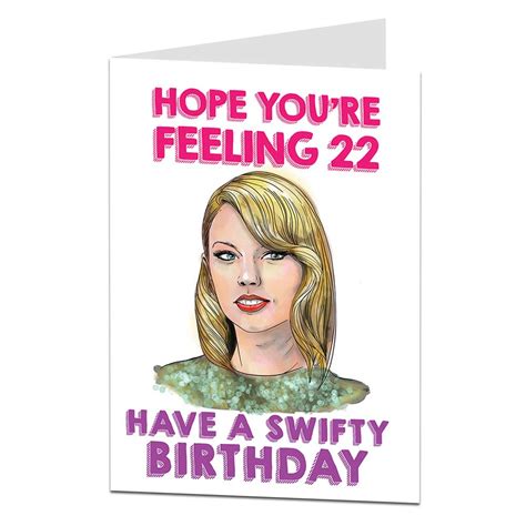 Trending Taylor Swift Birthday Card Best Happy Birthday