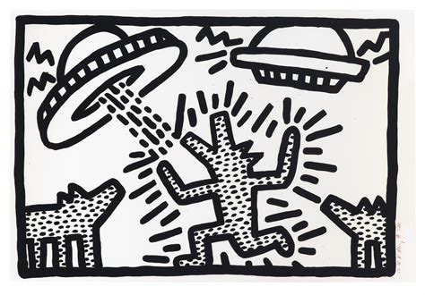 Keith Haring 1958 1990 Untitled One Plate 1980s Prints
