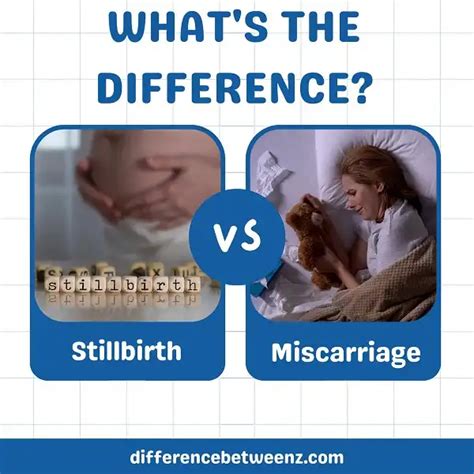 Difference Between Stillbirths And Miscarriages Difference Betweenz