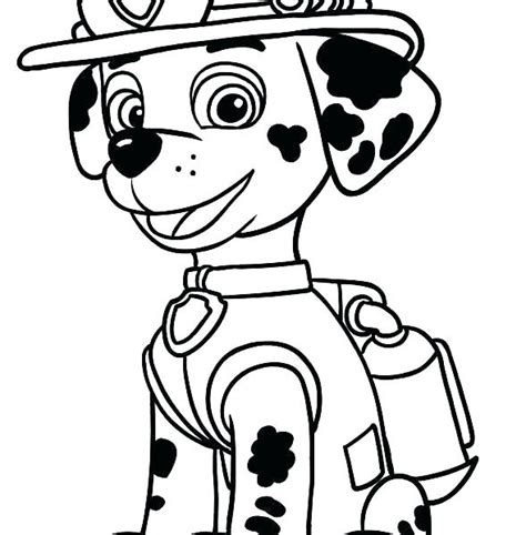 The main characters of this cartoon series is ryder. Marshall Paw Patrol Drawing | Free download on ClipArtMag