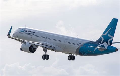 Air Transat Takes Delivery Of Its First A321neolr With More To Come