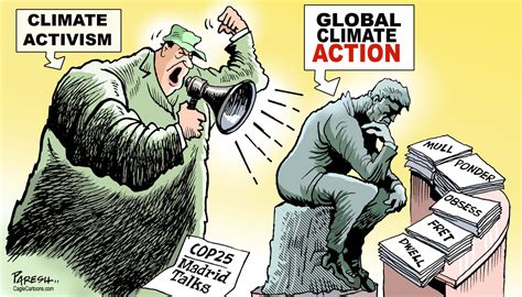 Political Cartoons Protesters Demand Action As Madrid Climate Summit