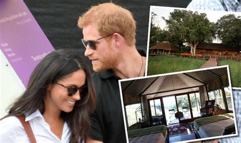 meghan markle and prince harry botswana holiday camp pictures travel news travel uk