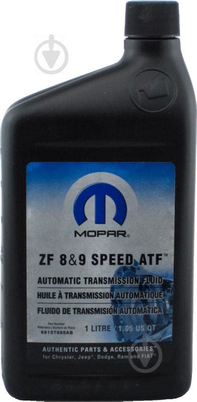 ᐉ Мастило трансмісійне Mopar Zf 8and9 Speed 68218925aa Atf 0946 л