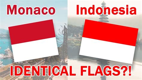 Flag Compare Monaco Vs Indonesia Are They The Same Youtube