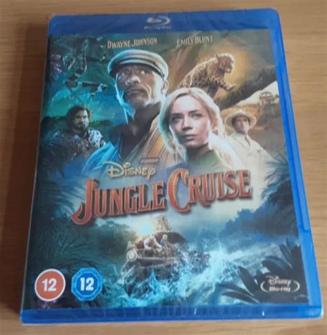 JUNGLE CRUISE DISNEY Blu Ray Dvd Dwayne Johnson Emily Blunt Jack