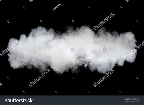 Powerpoint Template Smoking Smoke Cloud Background On Black Iilkkphup