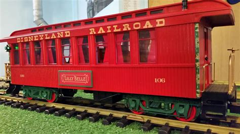 Disneyland Railroad Lilly Belle Custom Built Coach Completion G Scale