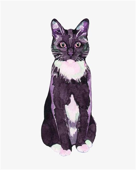 The Best Free Cat Watercolor Images Download From 580 Free Watercolors Of Cat At Getdrawings