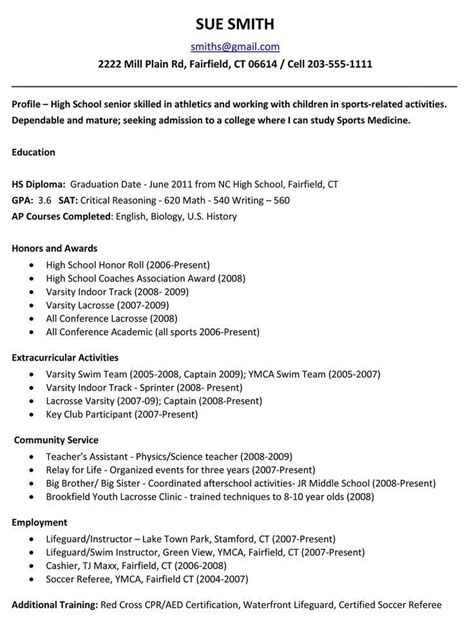 leadership scholarship resume examples student template