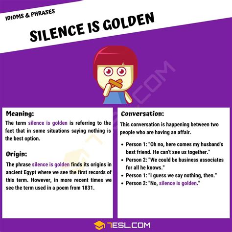 Silence Is Golden What Does The Interesting Saying Silence Is Golden