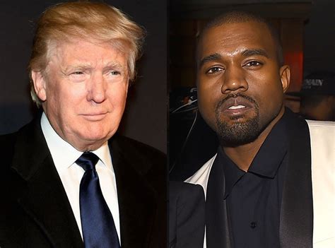 donald trump hopes to run against kanye west e online ca