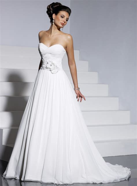 31 Sweetheart Strapless A Line Wedding Dress Pictures Rockchalkjay