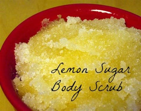 Items Similar To Organic Lemon Sugar Body Scrub On Etsy