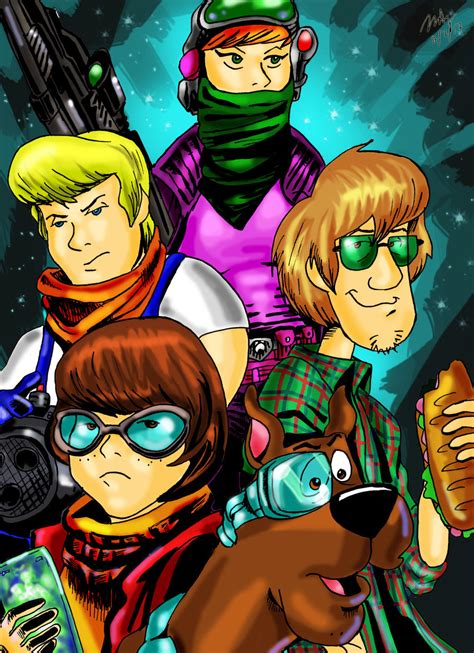 Scooby Doos Ready For The Apocalypse By Pythonorbit On Deviantart