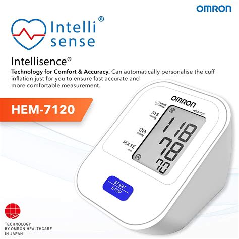 Buy Omron Hem 7120 Fully Automatic Digital Blood Pressure Monitor With