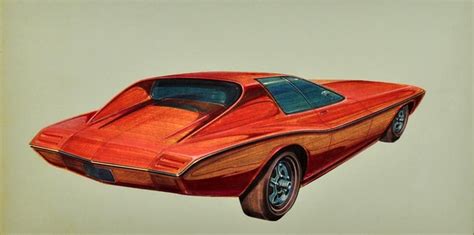 Concept Car Design By Bill Schmidt Studio Original Art Limited Runs