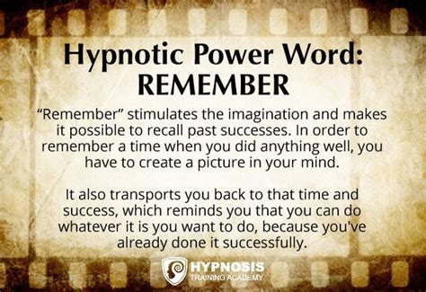 15 Incredibly Effective Hypnotic Power Words To Ethically Influence Others And Hypnotherapy