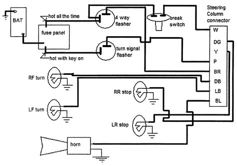 Turn Signal Flasher Wiring Schematic