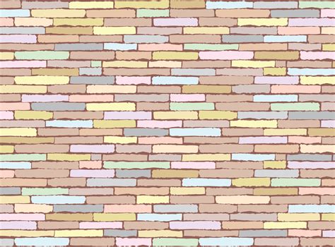 Pastel Brick Wall Pattern Background 9355064 Vector Art At Vecteezy