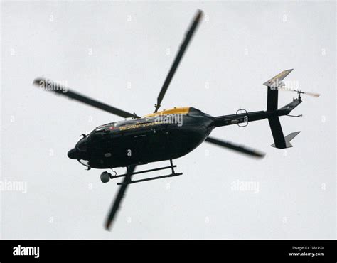 Metropolitan Police Helicopter Stock Photo Alamy