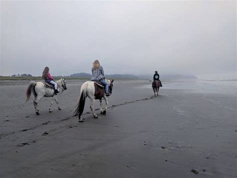 Horseback Riding On The Beach Visit Long Beach Peninsula