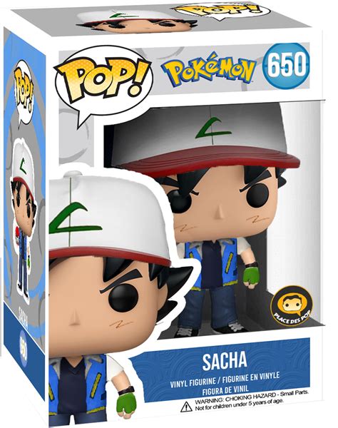Sacha Du Bourg Palette Funko Pop Pokémon Ash Ketchum Satoshi Funko Pop Custom
