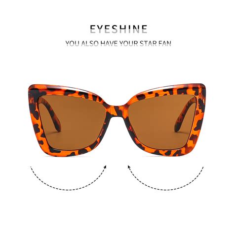 ff1037 2023 fashion cateye sunglasses for women designer uv protection women oversized cat eye