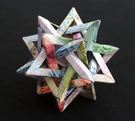 Art Paper Money Origami Origami Pinterest