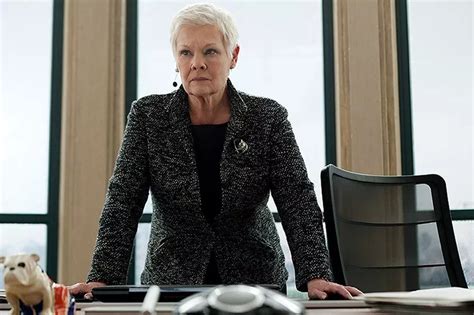 Judi Dench Wasnt Best Pleased When James Bond Character M Was Killed