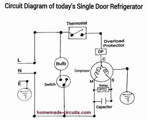 Freezerless Refrigerator Circuit Diagram Explained Homemade Circuit