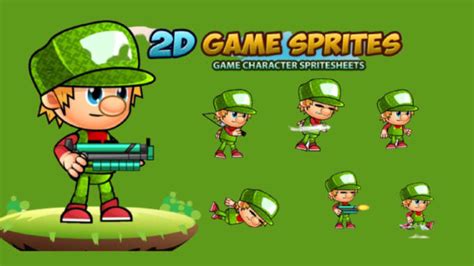 Create Game Asset 2d Character Sprite Sheet For Game Art And Vtuber