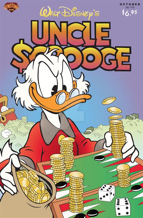 Scrooge Mcduck Comic Cover By Kcainx On Deviantart