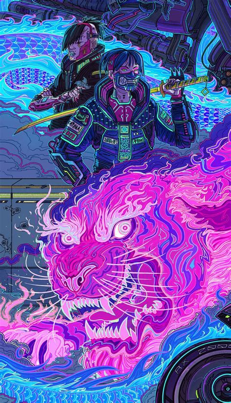 Cyberpunk 2077 Gangs Posters On Behance Cyberpunk Art Cyberpunk