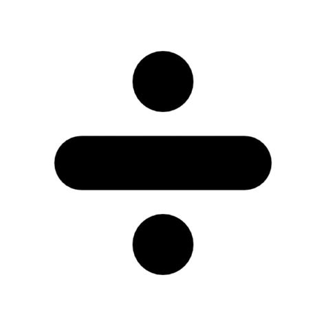 Free Icon Divide Symbol