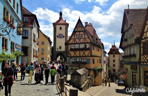 3 Bavarian Towns Surrounded By Medieval Walls Medieval Towns In