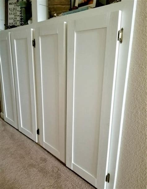 The Easiest Way To Make Shaker Cabinet Doors Diy Cabinet Doors Cheap Cabinet Doors Shaker