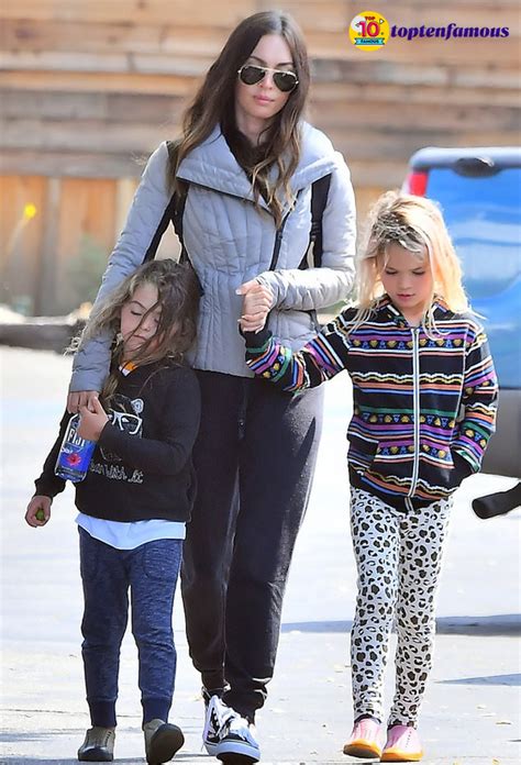 Father, mother, siblings, husband and kids. 3 Kids of Megan Fox - TOPTENFAMOUS TopTenFamous.co