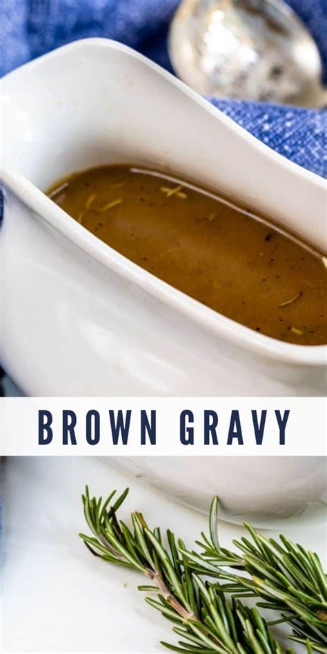 Homemade Brown Gravy Recipe Easy Good Ideas