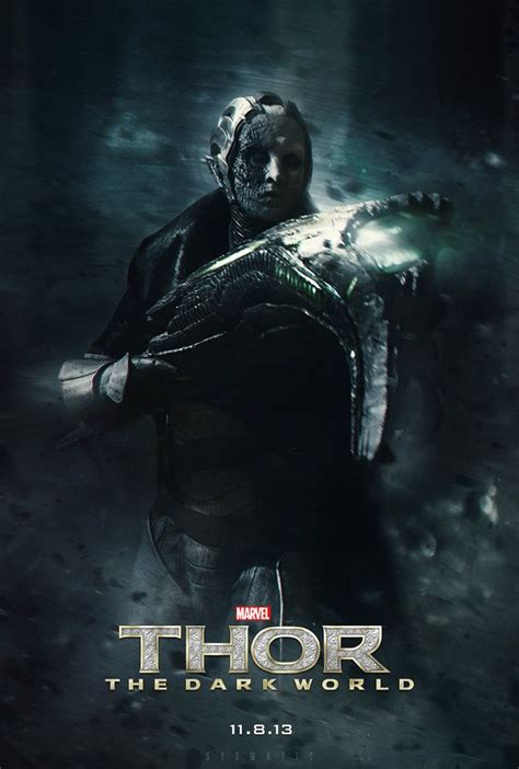 Christopher Eccleston As Malekith The Dark World Superhero Movies