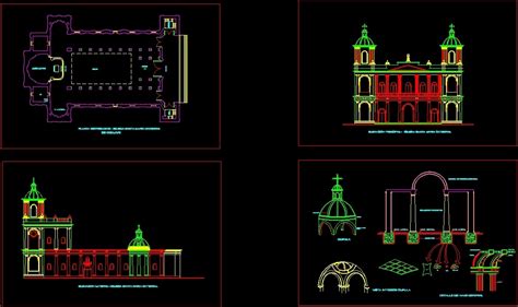 Chiclayo Cathedral Dwg Block For Autocad Designs Cad