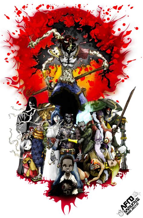 Afro Samurai By Hdk On Deviantart