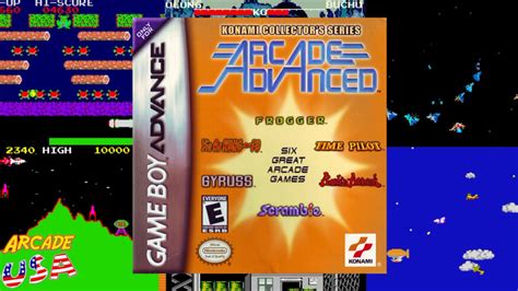 Konami Arcade Advanced Gameboy Advance Youtube